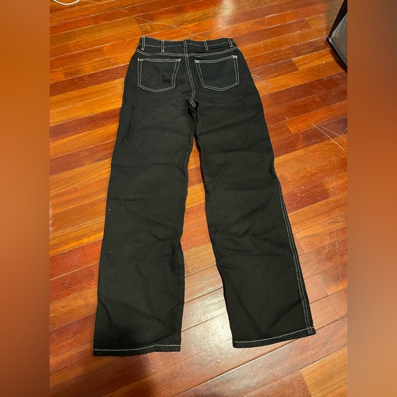 Reformation Dark Cowboy High Rise Straight Leg Jeans - Picture 3 of 7